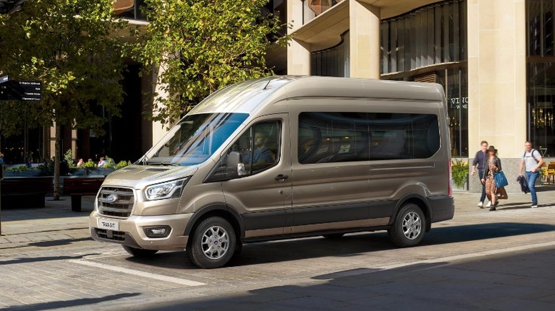 Ford Transit minibus passenger hire Belfast Northern Ireland