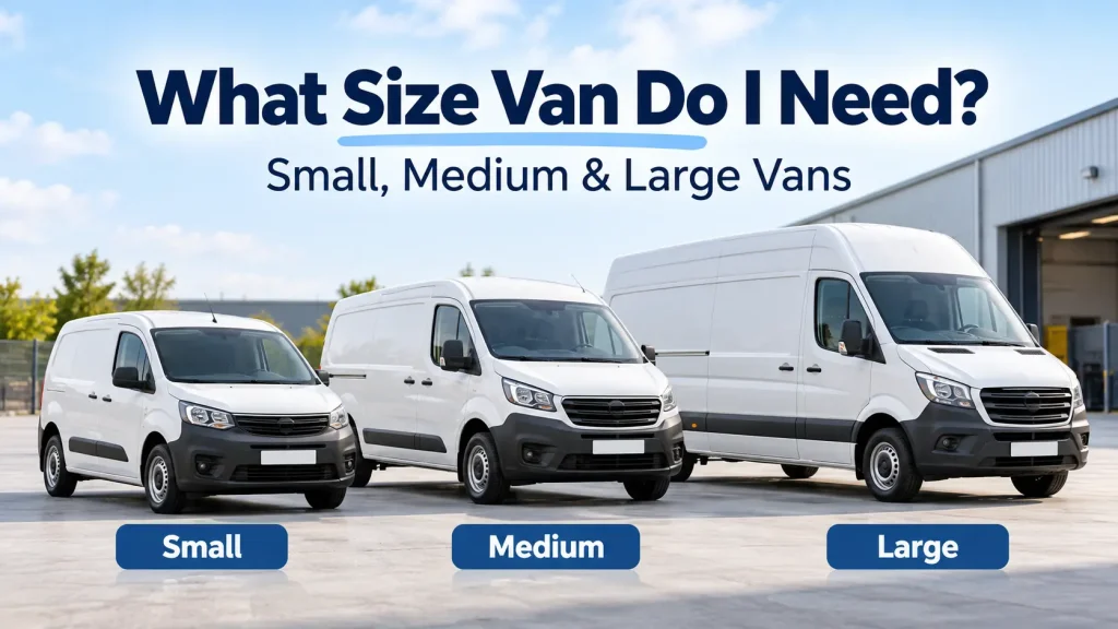 van sizes what to hire guide